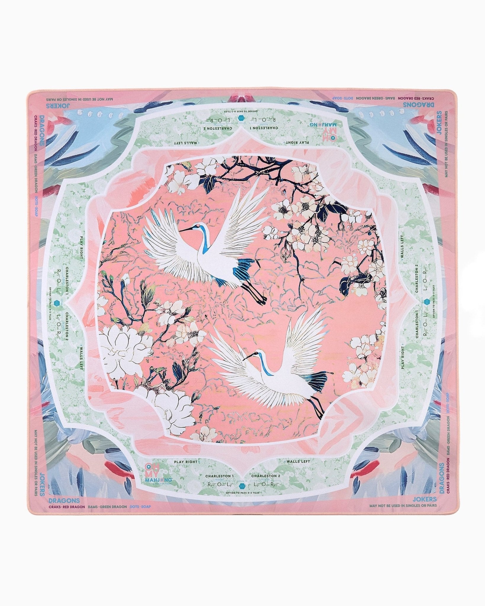 Heron Mat in Tube - Oh My Mahjong - Gaines Jewelers