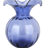 Hibiscus Glass Vase - Medium - Indigo - Vietri - Gaines Jewelers