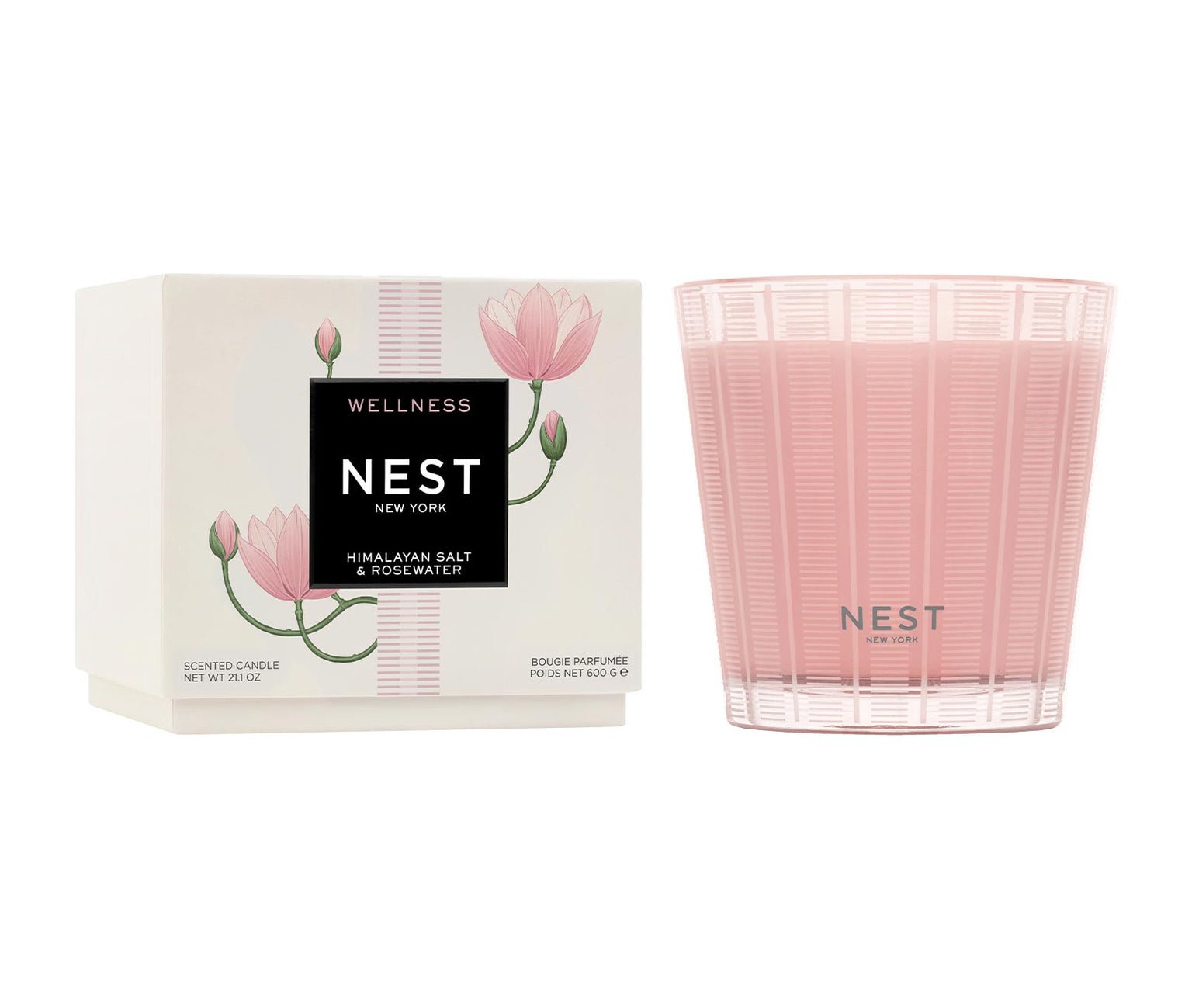 Himalayan Salt & Rosewater Specialty 3 - Wick Candle - Nest Fragrances - Gaines Jewelers
