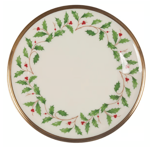 * Holiday Bread & Butter Plate - Lenox - Gaines Jewelers