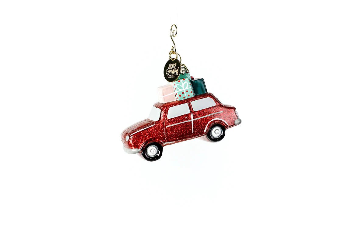 Holiday Car Shape Ornament - Happy Everything - Gaines Jewelers