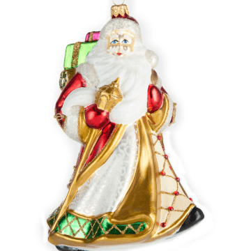 Holiday Heirlooms Santa Ornament 2025 - Waterford - Gaines Jewelers