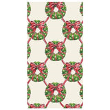 Holiday Wreath Guest Napkin - pack of 16 - Hester & Cook - Gaines Jewelers