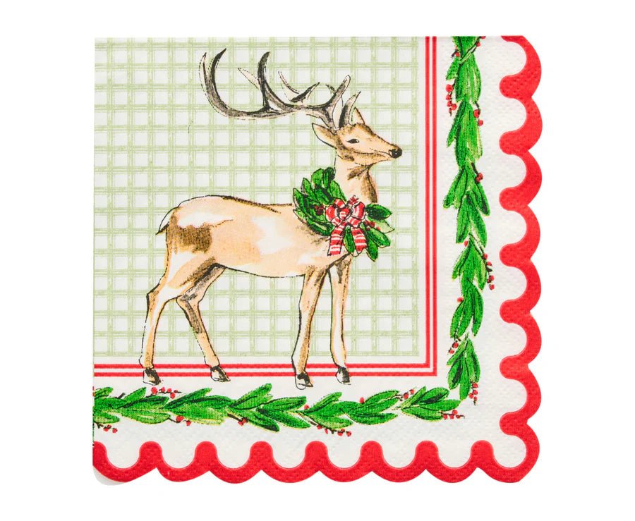 Holly Berry Cocktail Napkins - 26pk - Sophistiplate - Gaines Jewelers