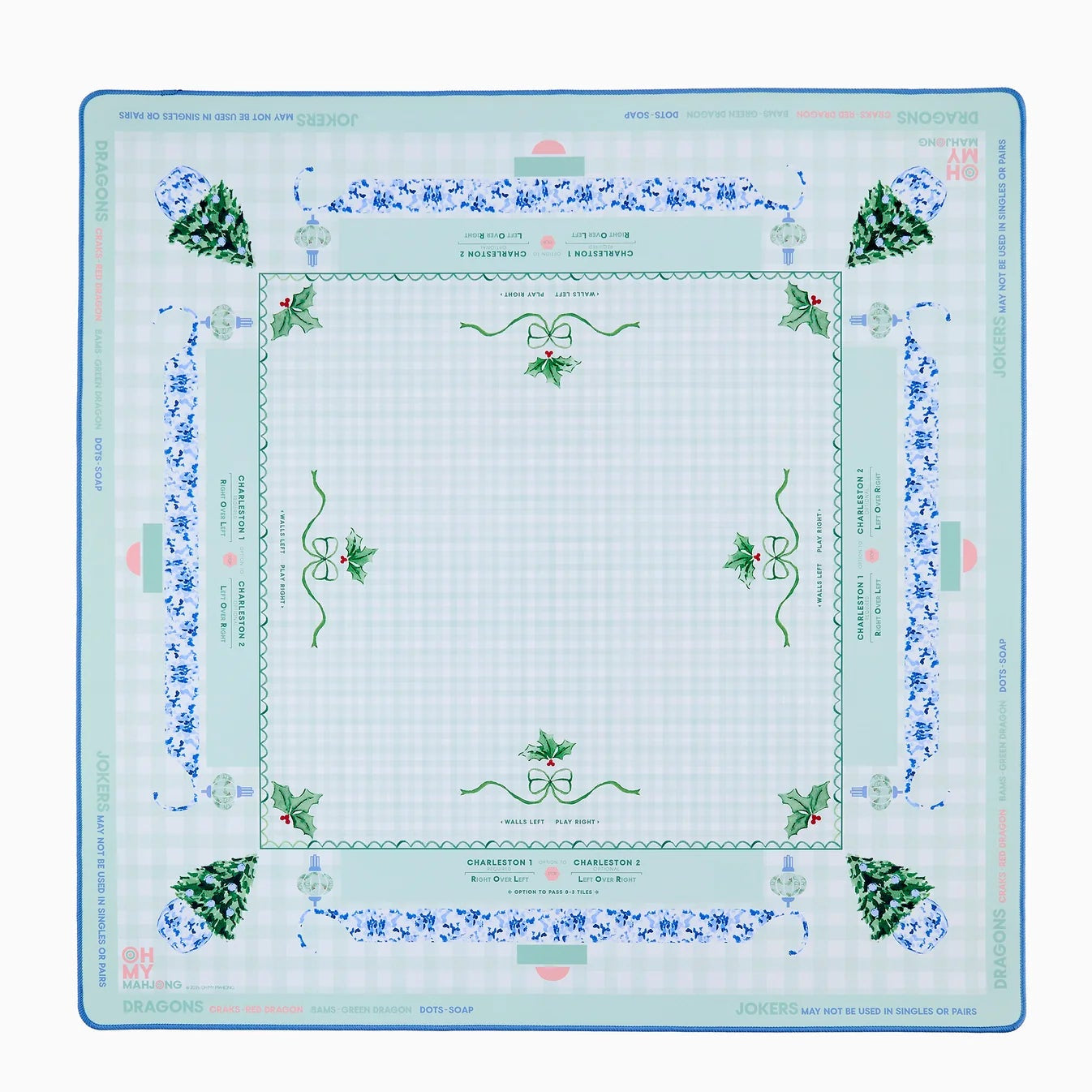 Holly Jolly Mat in Tube - Oh My Mahjong - Gaines Jewelers