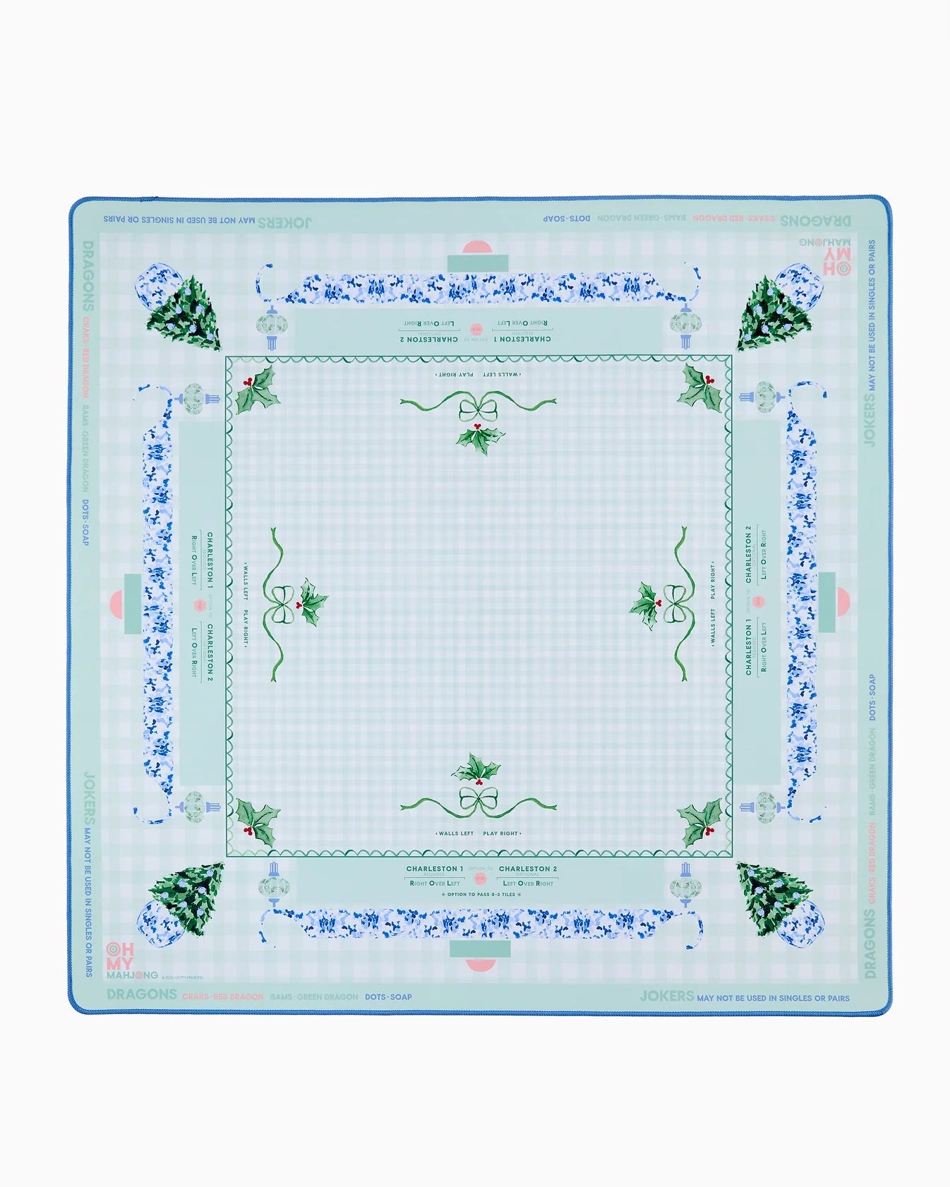 Holly Jolly Mat in Tube - Oh My Mahjong - Gaines Jewelers
