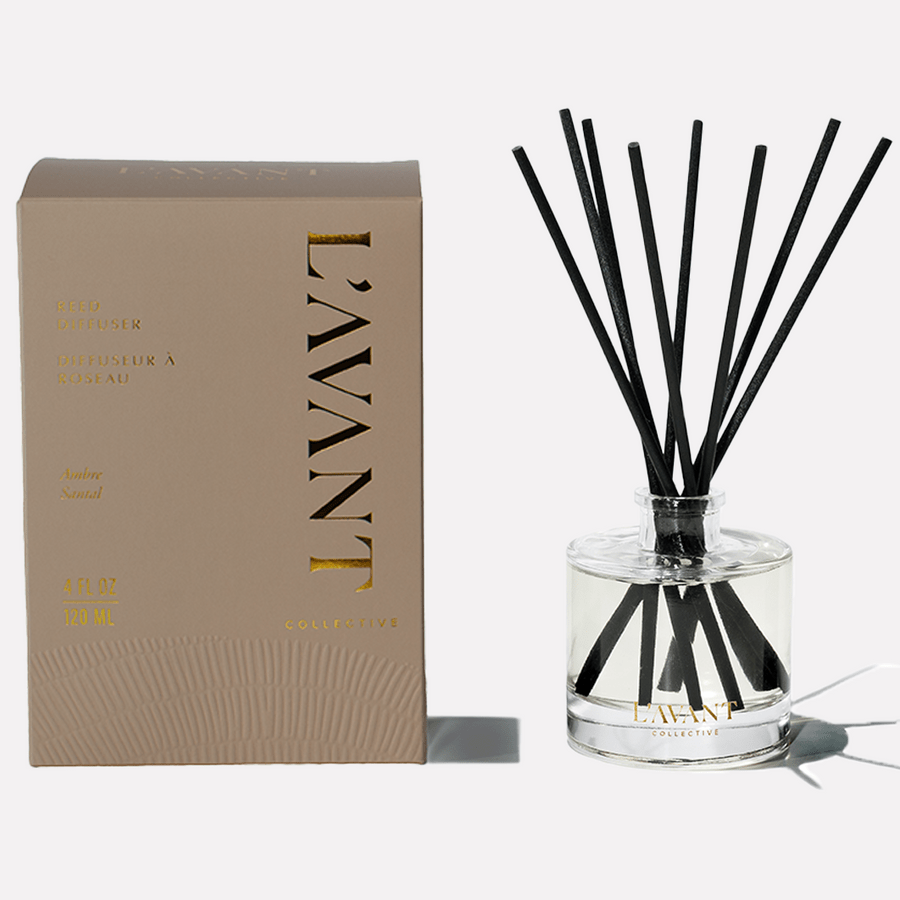 Home Fragrance Reed Diffuser - Ambre Santal - L'AVANT Collective - Gaines Jewelers