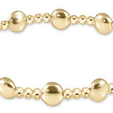 Honesty Sincerity Gold 6mm Bracelet - enewton - Gaines Jewelers
