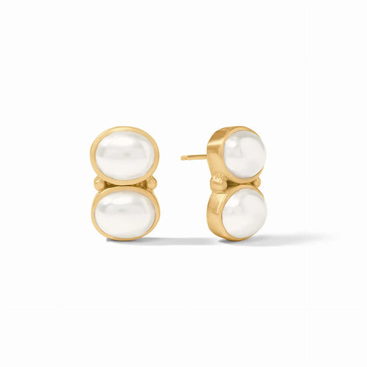 Honey Duo Earring-Gold - Gaines Jewelers
