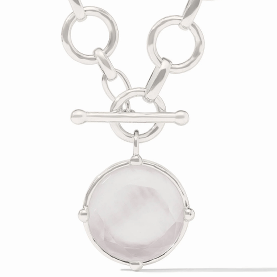 Honeybee Demi Necklace - Iridescent Clear Crystal - OS - Julie Vos - Gaines Jewelers