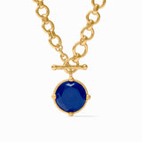Honeybee Demi Necklace - Iridescent Sapphire Blue - Julie Vos - Gaines Jewelers