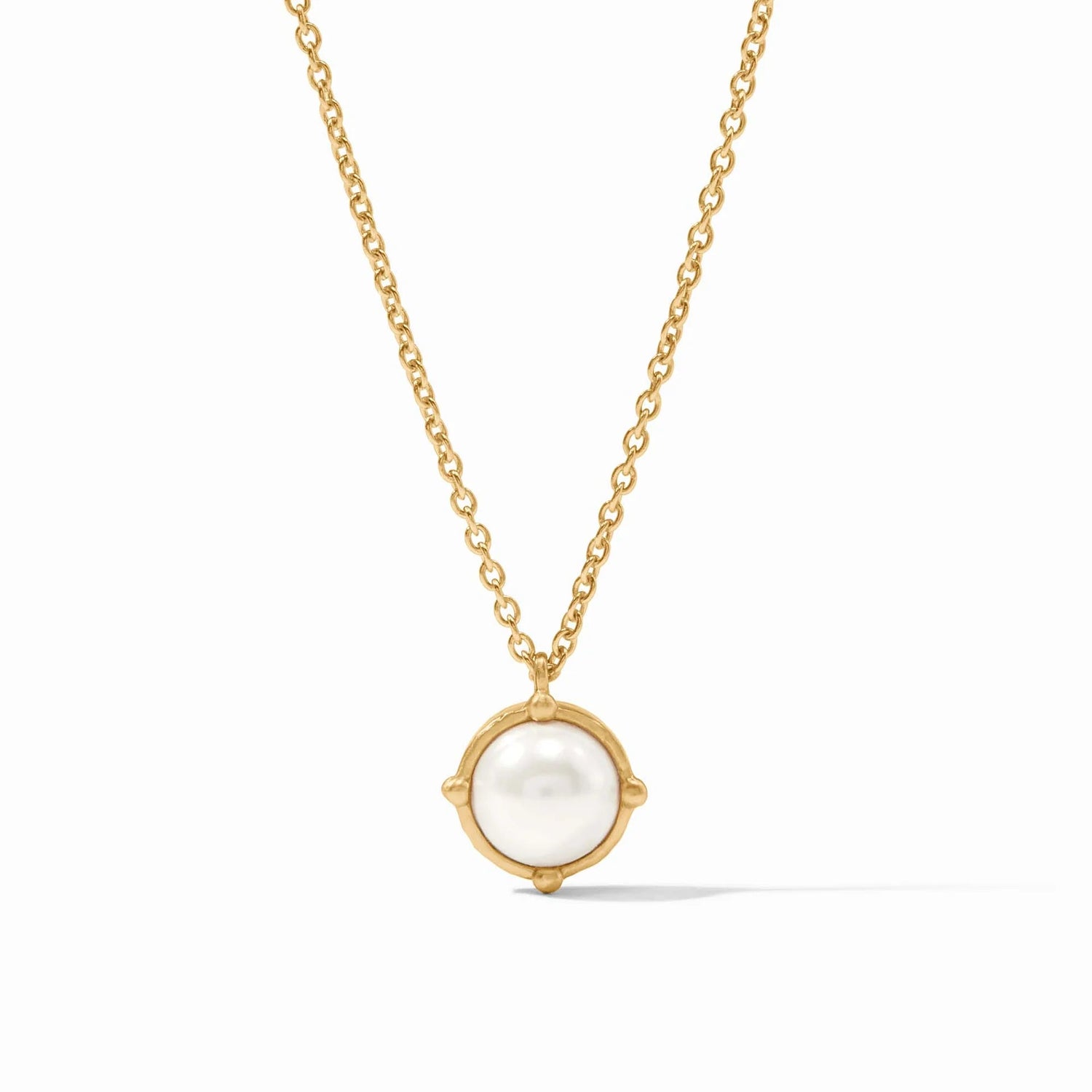 Honeybee Solitaire Necklace- Gold - Gaines Jewelers