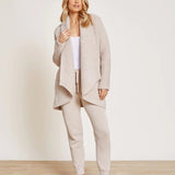 Honeycomb Shawl Cardigan CozyChic® - Sand Dollar - Barefoot Dreams - Gaines Jewelers