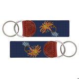 Hooked on Hope Needlepoint Key Fob - Anne Neilson - Gaines Jewelers