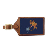 Hooked on Hope Needlepoint Luggage Tag - Anne Neilson - Gaines Jewelers