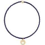 Hope Classic Bracelet - Navy - Star Small Gold Disc - enewton - Gaines Jewelers