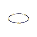 Hope Purpose Gold Bracelet - Navy - Enewton - Gaines Jewelers