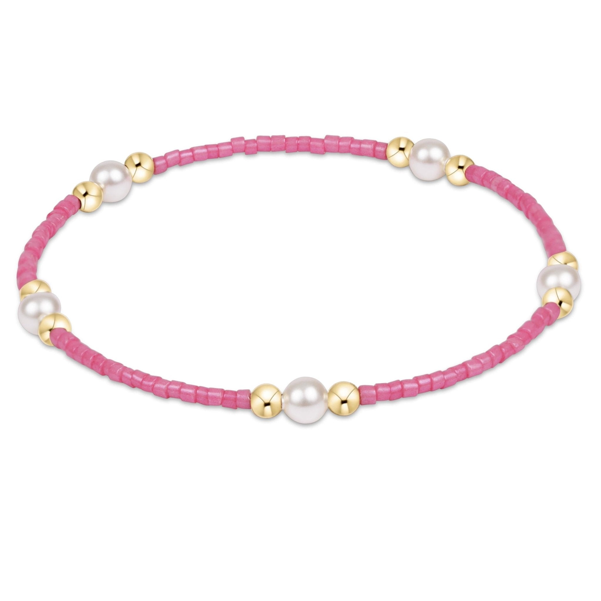 Hope Purpose Pearl Bracelet - Bubblegum - Enewton - Gaines Jewelers