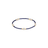 Hope Purpose Pearl Bracelet - Navy - Enewton - Gaines Jewelers