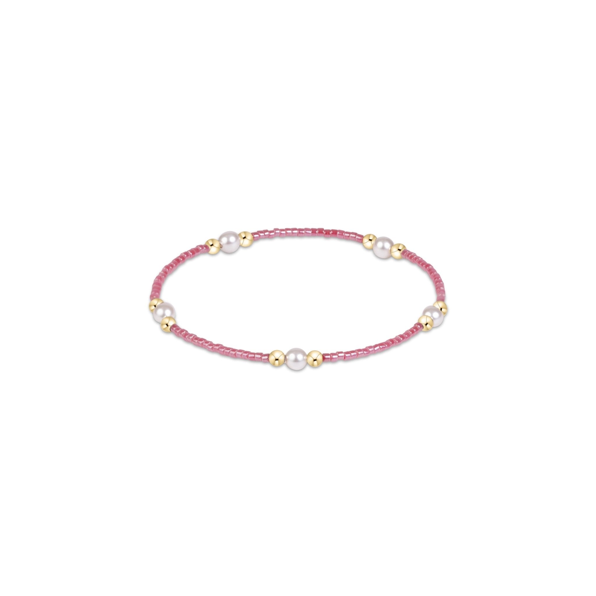 Hope Purpose Pearl Bracelet - Pink Champagne - Enewton - Gaines Jewelers