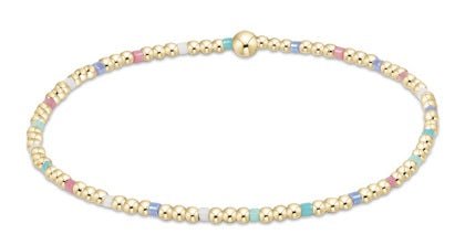 Hope Sincerity Pattern 2mm Bead Bracelet - Hot Mess SS25 - Enewton - Gaines Jewelers