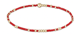 Hope Unwritten Bracelet - Bright Red - enewton - Gaines Jewelers