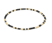 Hope Unwritten Faceted Hematite 2mm Bead Bracelet - enewton - Gaines Jewelers