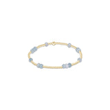 Hope Unwritten Gemstone 4mm Bracelet - Aquamarine - Enewton - Gaines Jewelers