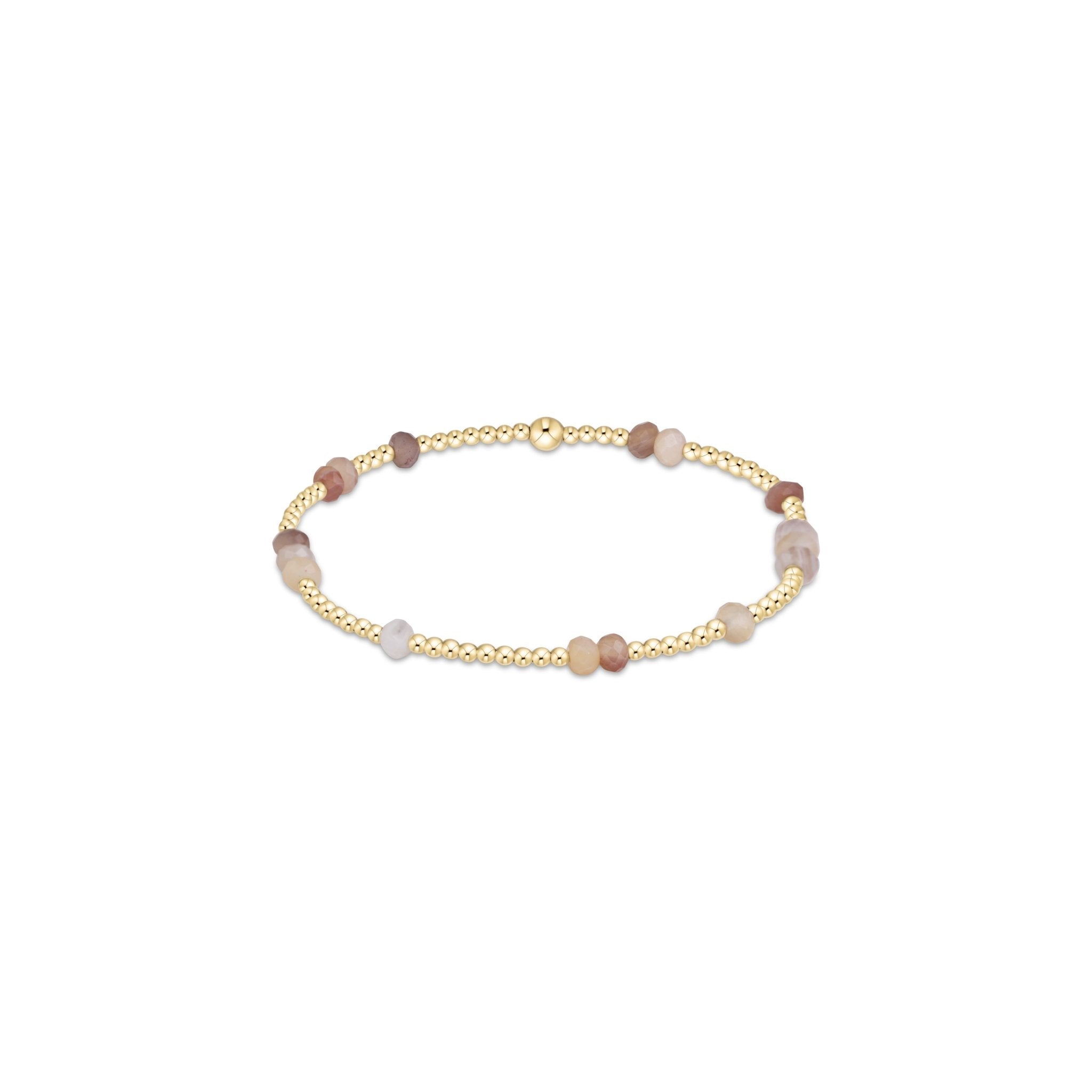 Hope Unwritten Gemstone 4mm Bracelet - Botswana Agate - Enewton - Gaines Jewelers