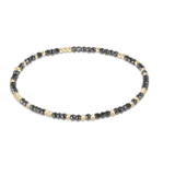 Hope Unwritten Silver Faceted Hematite 2mm - enewton - Gaines Jewelers