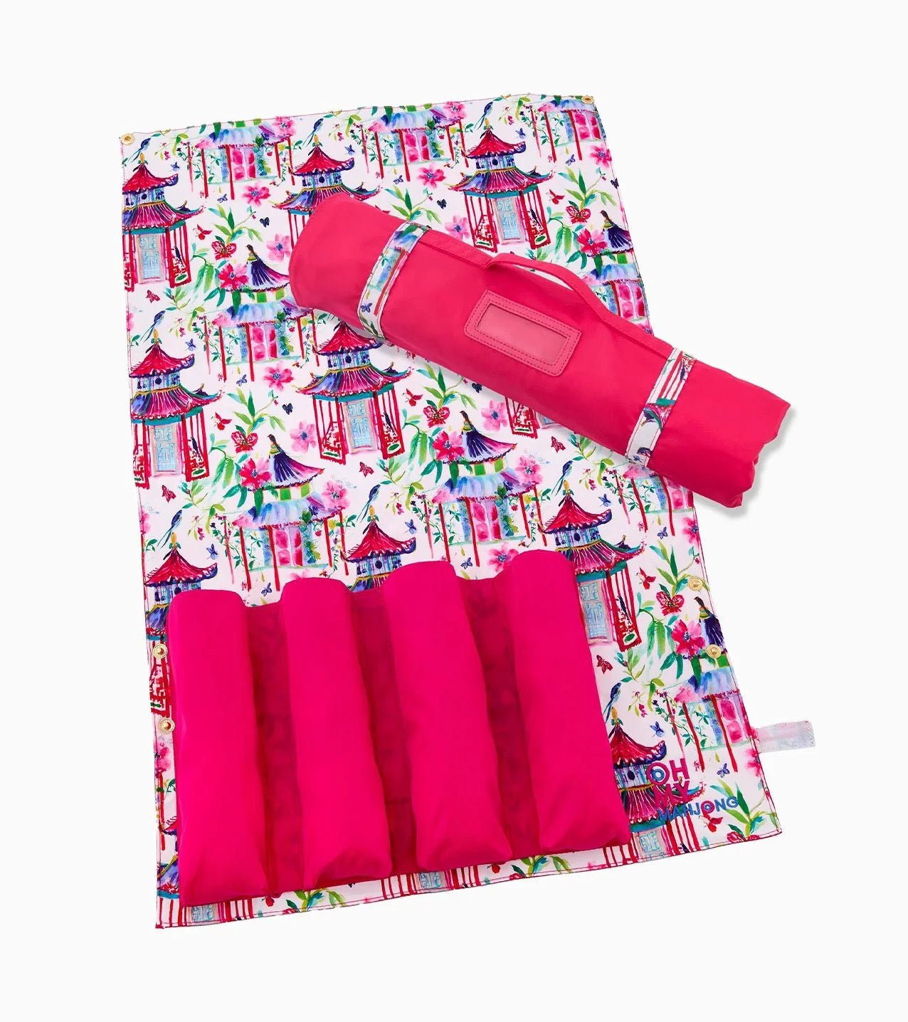 Hot Pink Rack Storage Bag - Oh My Mahjong - Gaines Jewelers