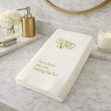 Hurry Back Mahjong Guest Towel Napkins - Maven Home - Gaines Jewelers