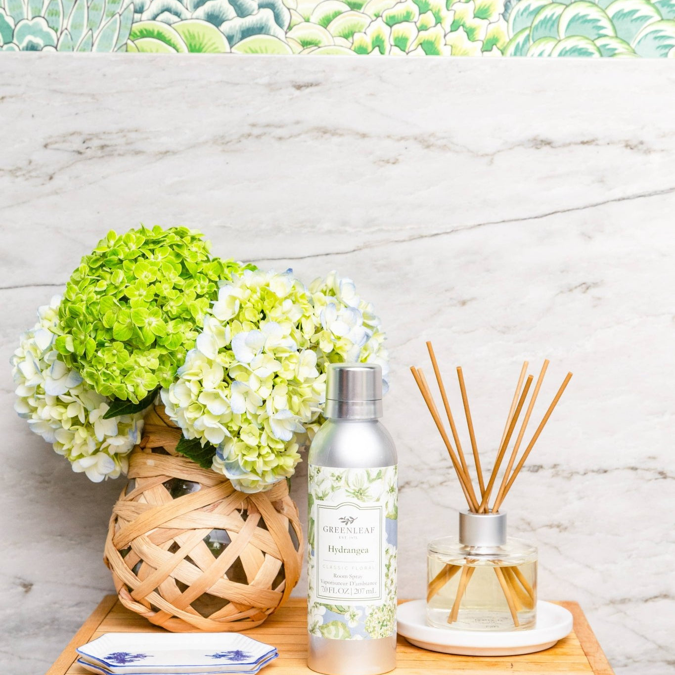 Hydrangea Non - Aerosol Spray - Greenleaf Gifts - Gaines Jewelers