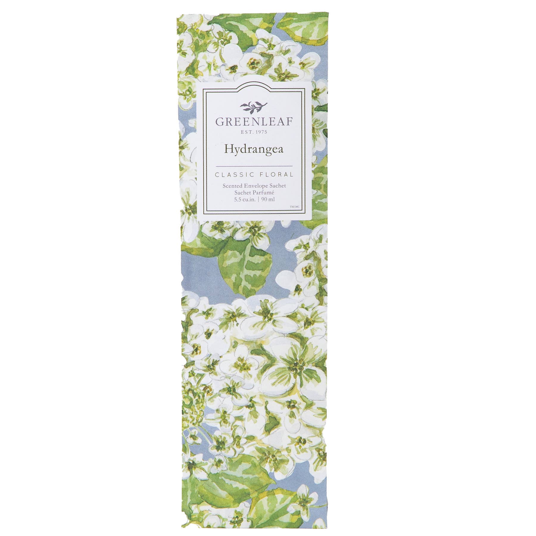 Hydrangea Slim Sachet - Greenleaf Gifts - Gaines Jewelers