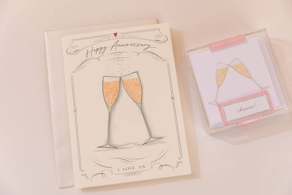 I Love Us Greeting Card - Karen Adams Designs - Gaines Jewelers