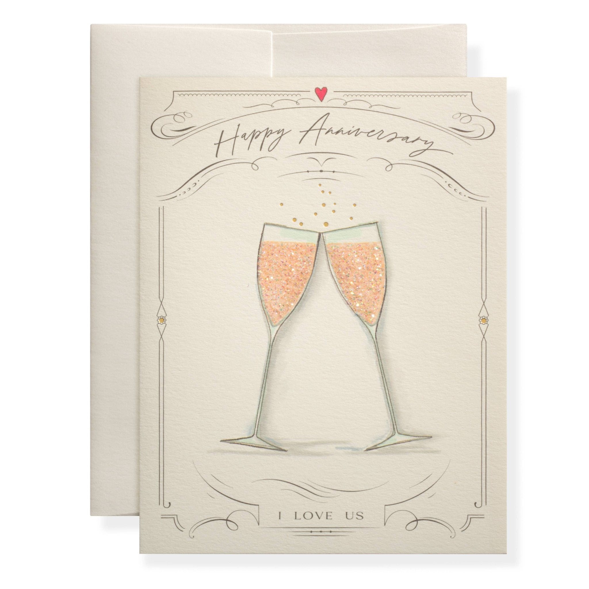I Love Us Greeting Card - Karen Adams Designs - Gaines Jewelers