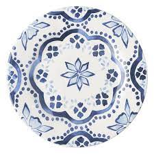 Iberian Side/Cocktail Plate - Indigo - Gaines Jewelers