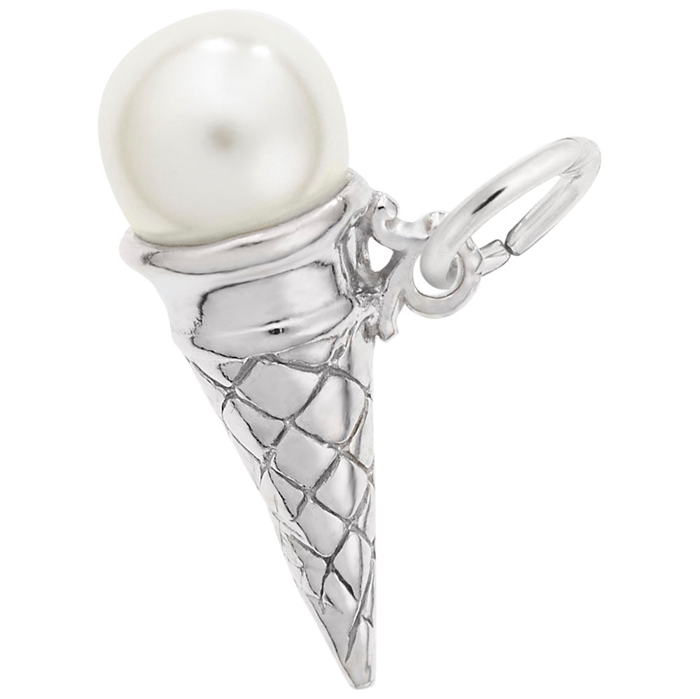 Ice Cream with Pearl Charm - Gaines Jewelers