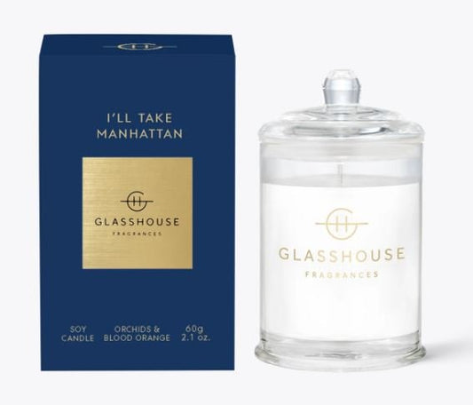 I'll Take Manhattan Votive - Glasshouse Fragrances - Gaines Jewelers