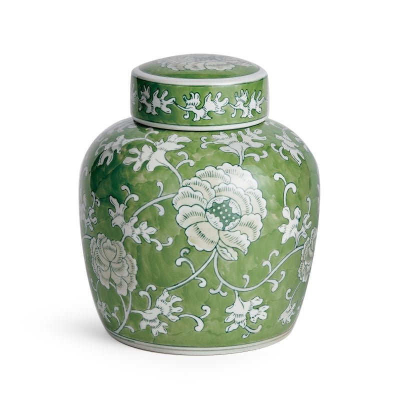 Imperial Lotus Lidded Jar - Napa Home & Garden - Gaines Jewelers