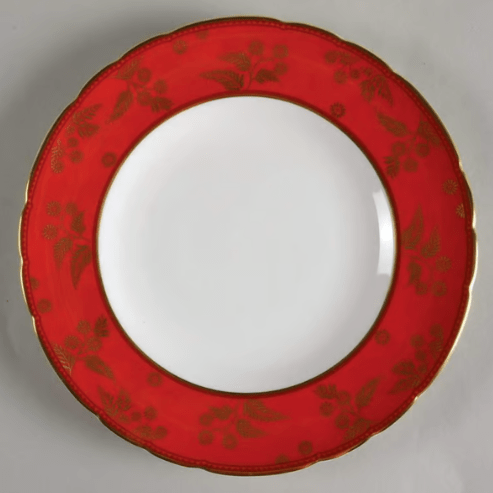 * India Dinner Plate - Royal Crown Derby - Gaines Jewelers