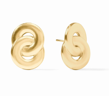 Infinity Earring - Gold - Julie Vos - Gaines Jewelers