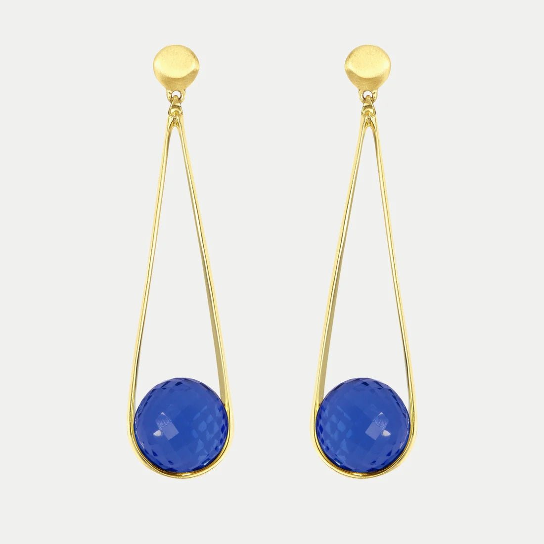 Ipanema Earrings Midnight Blue - Gaines Jewelers