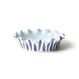 Iris Blue Drop 9 Ruffle Pie Dish - Gaines Jewelers