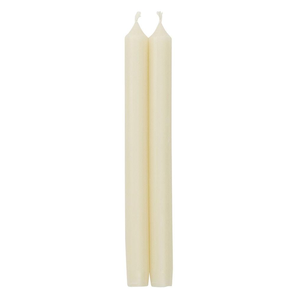Ivory 10" Crown Candles - Caspari - Gaines Jewelers