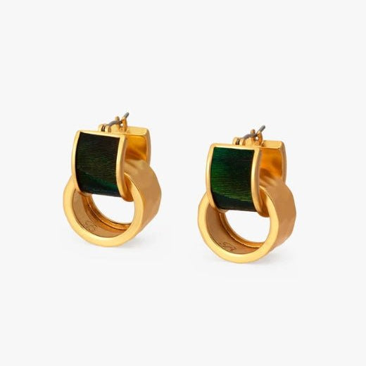 Ivy Double Hoop - Brackish - Gaines Jewelers