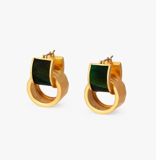 Ivy Double Hoop - Brackish - Gaines Jewelers