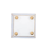 Jaye's Studio - Daphne Enameled Square Cachepot Planter: Multi - Color / 6 inch - Gaines Jewelers