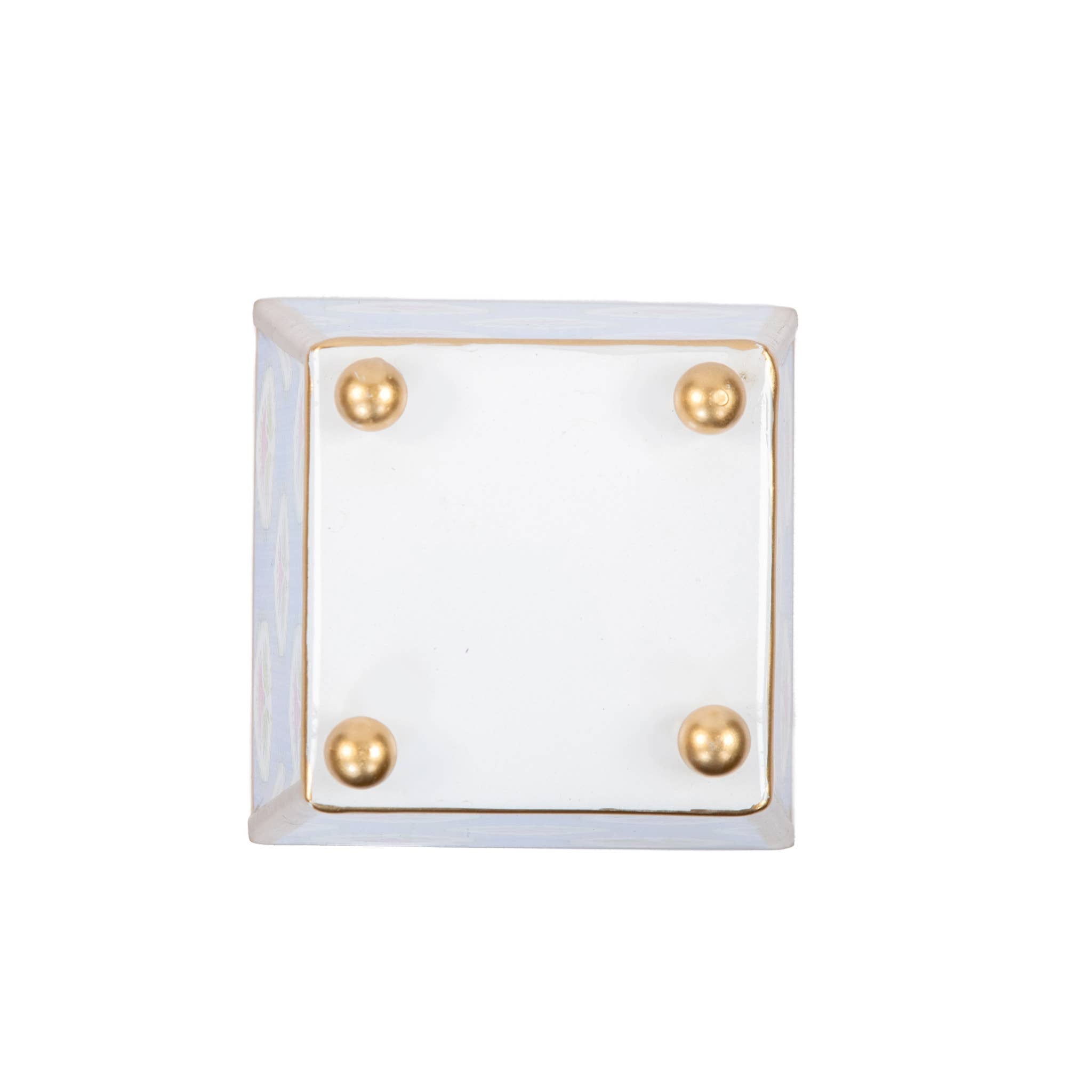 Jaye's Studio - Daphne Enameled Square Cachepot Planter: Multi - Color / 6 inch - Gaines Jewelers