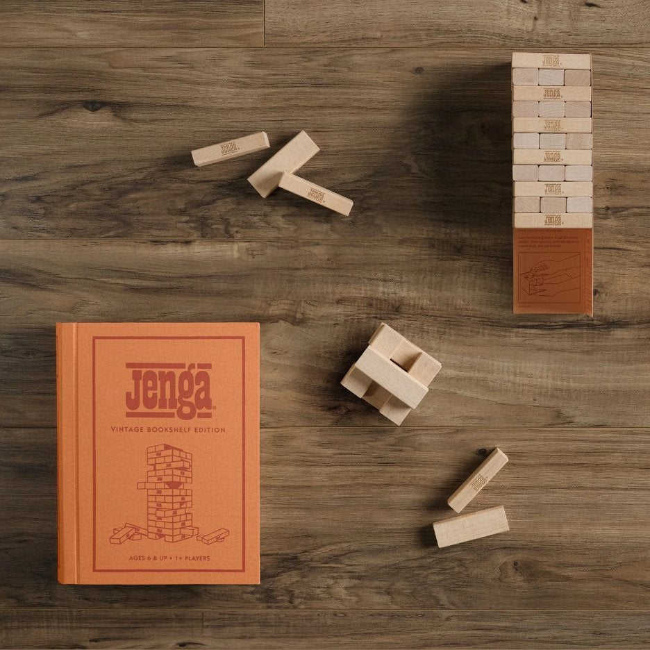 Jenga - Vintage Bookshelf Edition - Gaines Jewelers